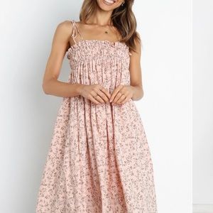 Petal and Pup Midi Dress